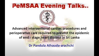 PeMSAA Lecture series | 2021.06.12 | Dr Pandula Athauda-arachchi
