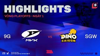 HIGHLIGHTS | MVKA vs DINO | VCS 2026 Mùa Xuân - Vòng Playoffs | 24.03.2026