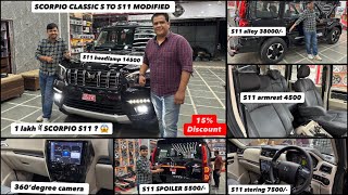 Base to Top Scorpio classic S modified to S11✅scorpio ✅Scorpio classic s rear wiper✅