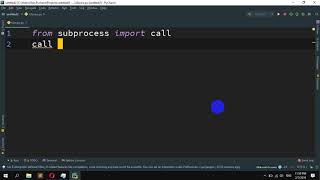 How to call an external command in Python