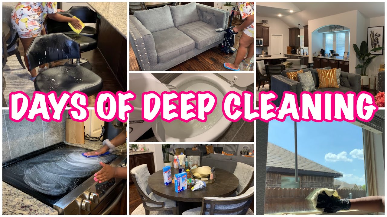Extremely Satisfying Deep Clean 2 Days Of Cleaning Youtube