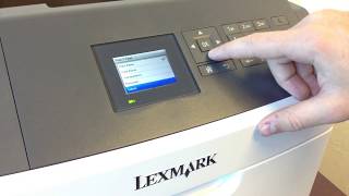 How to set your Lexmark MS710n / Lexmark MS710dn series laser printer to print on labels