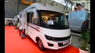 Rapido 866 F RV Camper Van luxury Motorhome Camping car Fiat Ducato walkaround and interior V2401