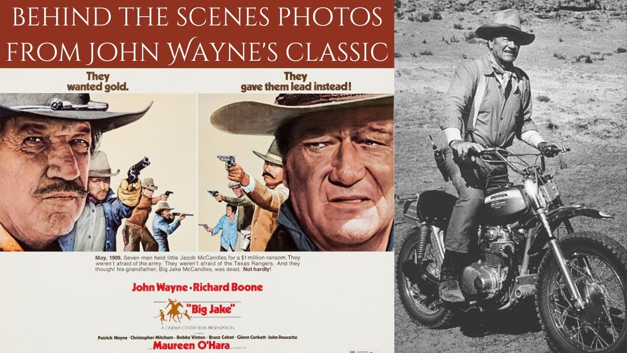 Behind The Scenes Photos From John Wayne's Classic Western - BIG JAKE ...