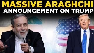 BREAKING NEWS LIVE | Irans Araghchi Holds Press Conference on President Trump & JCPOA | TRUMP NEWS