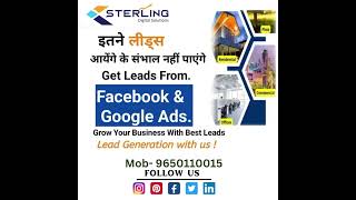 Digital Marketing Agency Dm me if interested or call at 9650110015 #digitalmarketing #leadgeneration