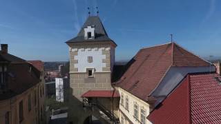 World Cities - Zatec town (Saaz) - view from the sky