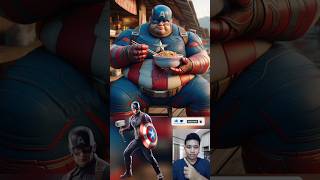 Superheroes but Fat 💥 Marvel & DC - All Characters #avengers  #shorts #marvel