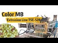 Haisi TSE-52 Twin Screw Extruder for Color Masterbatch Making