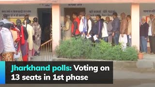 Jharkhand polls: Voting on 13 seats in 1st phase