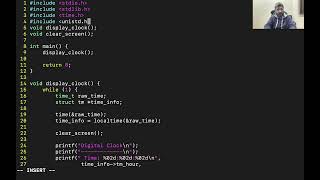 Digital Clock in C | Real-Time Clock with C Programming