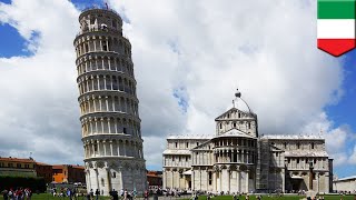 The Leaning Tower of Pisa is losing its famous tilt - TomoNews