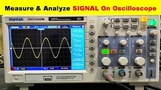 {688} How To Use Oscilloscope To Measure, Analyse AC Signal