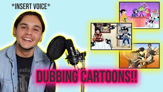 Dubbing Cartoons With My Voices