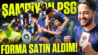 PSG FORMASI SATIN ALDIM! UĞUR GETİRDİ! KUPA TÖRENİ DÜZENLEDİK! Fifa 23 Oyuncu Kariyeri