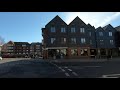 4k virtual walking video of arundel england british market town