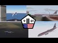 American 11 / United 175 / American 77 / United 93 (Roblox Crash Animation) (9/11/01)