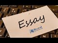 what is the format of essay writing? I Royal Research