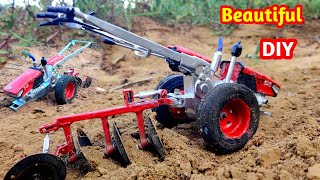 Amazing! Beautiful🥰 Mini Tractor New Upgrade Go To Plowing The fields,Mini Tractor DIY