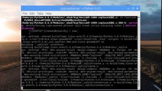 Python3 Upgrade on Raspberry Pi