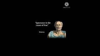 Seneca's Quote.!❄