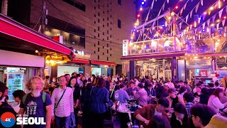 외국인 대폭발한 익선동의 밤 Ikseon-dong Street •[4k] Seoul, Korea