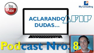 Podcast Nro. 8 - ACLARANDO DUDAS AFIP -