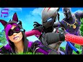 SISTER VS SISTER - FIGHT for BLACK PANTHER'S LOVE.... ( Fortnite Short )