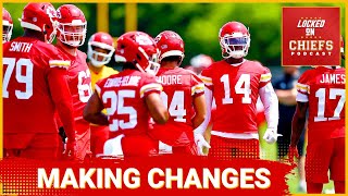 New Look Chiefs Making Changes at OTAs