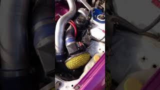 ER34 スカイライン RB25 バックタービン音 RX-6タービン