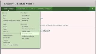 CourseSites Tutorial: Adding Google Documents to Your Course