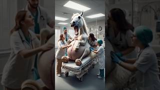 The Doctors Treated The Poor Horse And Helped Him Give Birth | Episode 20 | #horse #rescue #shorts