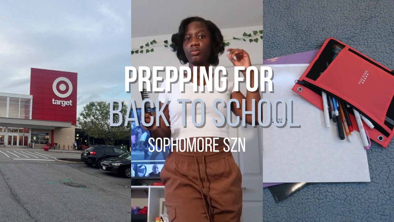 BACK TO SCHOOL PREPARATIONS *for Sophomore Year*| Hair, School Supply ...