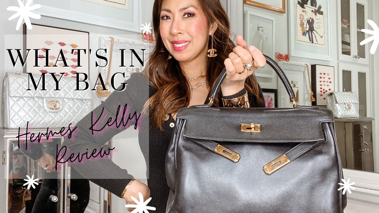 What's In My Bag // Hermes Kelly 32 - YouTube