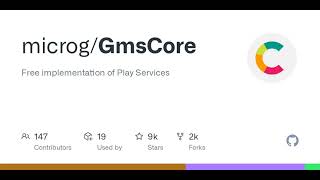 GitHub - microg/GmsCore: Free implementation of Play Services