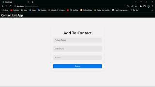 Coding ninja skill test || Contact list #coding #softwareengineer #codinglife #softwaredeveloper
