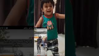 Arabic Kutub recreation 👍👍3yr old Vihaan trying to catch this guy on Arabic kutub song !!🤩💗😘