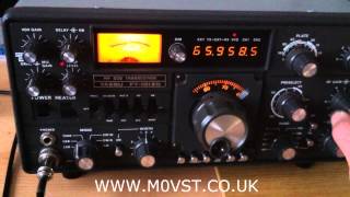 A nice opening on 10 meters - FT101ZD -  M0VST - Part 1 - [HD]