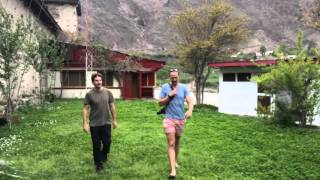 James Ashton and Drew Collet at Nagar Fort-Chitral.