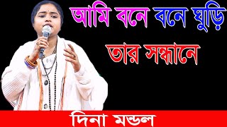 দিনা মন্ডলের কলিজা কাটা বিচ্ছেদ গান, আমি বনে বনে ঘুড়ি তার সন্ধানে, Dina Mondal, দিনা মন্ডল, বিচ্ছেদ