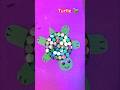 Easy Turtle craft from mirror, New creative idea for kids #turtle #animals #trending #youtube #short