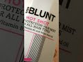 Bblunt Heat Protection mist #subscribe #youtubeshorts #shorts #haircare