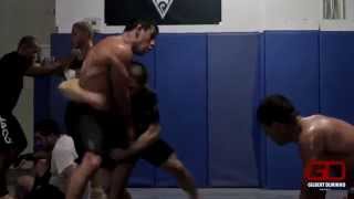 Road To ADCC - Wrestling practice with Claudio Calasans