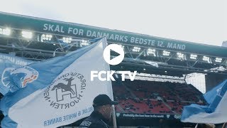 Flagparade og Familietribune-tifo på Blue \u0026 White Banner Day