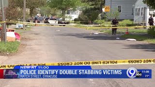 Police identify double stabbing victims