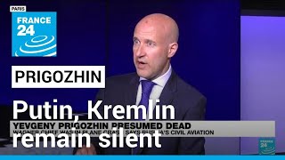 Putin, Kremlin remain silent after plane crash believed to have killed Prigozhin • FRANCE 24