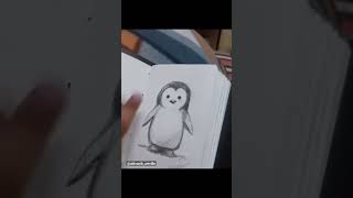 quick penguin 🐧 sketch . visit Instagram for more🙌