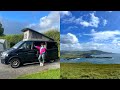 Wild Atlantic Way Road-trip In a Camper Van | Van life on the West Coast of Ireland ☘️