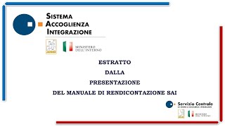 2024 12 16 Estratto WB di Presentazione del Manuale di rendicontazione SAI