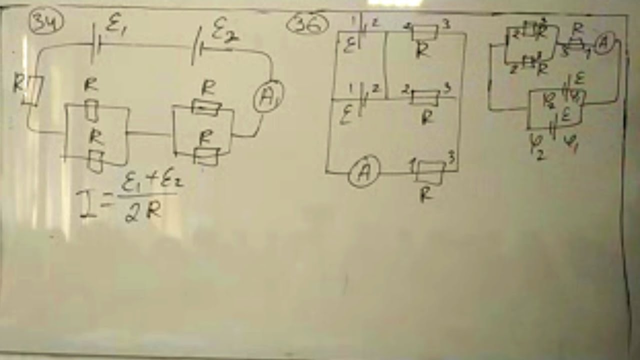 54.4 Elektr Yurituvchi Kuch.Butun Zanjir Uchun Om Qonuni.Tok ...